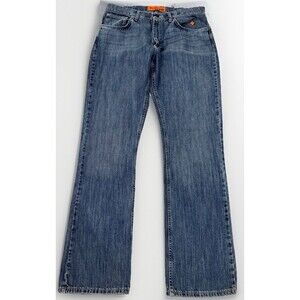Wrangler 20X FR Jeans Men's 35x36 CAT2 /2112 Flame Resistant Blue Denim Straight